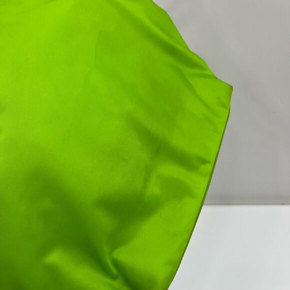 Dooney & Bourkey Large Pocket Satchel Green Nylon Tote Bag - Picture 10 of 13